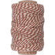 Http: www.cchobby.nl katoenkoord-dikte-1-1-mm-bruin-wit-50-m-1-rol