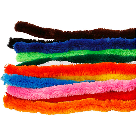 Creativ company https: www.cchobby.nl chenille-grote-l-45-cm-dikte-25-mm-diverse-kleuren-60-div-1-doos