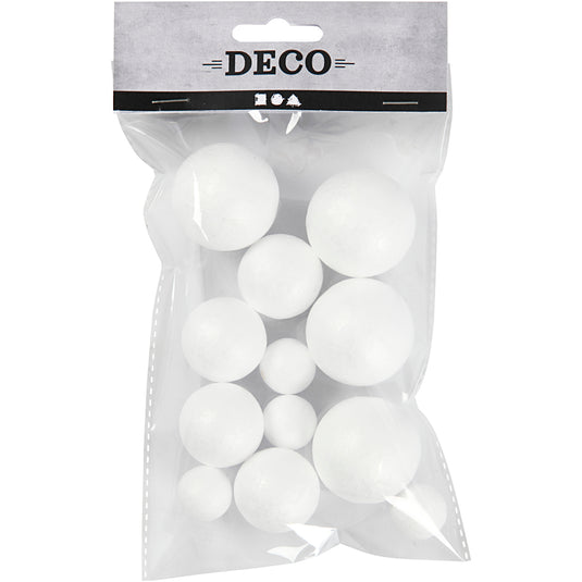 Creativ company https: www.cchobby.nl ballen-d-20-30-40-mm-wit-12-stuk-1-doos