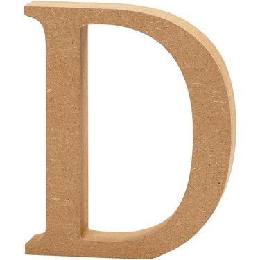 Creativ company letter d mdf 13cm, 1st.