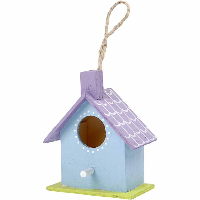 Load image into Gallery viewer, Creativ company vogelhuis hout 7cm, 6st.

