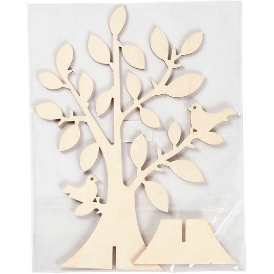 Creativ company houten boom met voet