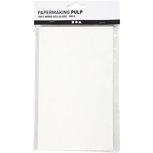 Creativ company papier pulp off-white 20x12cm, 100gr