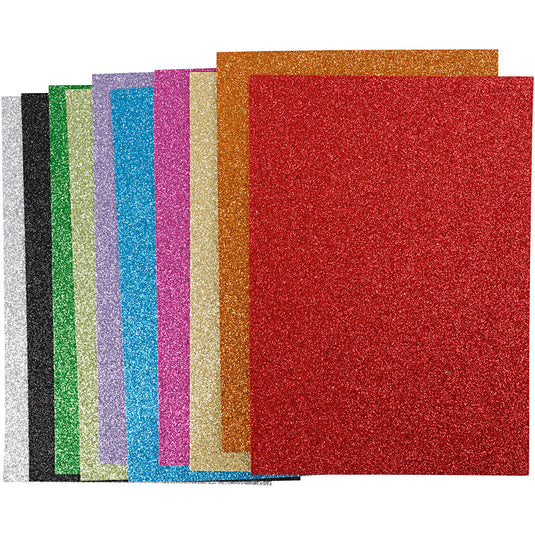 Creativ company eva foam vellen kleur a4, 10st.
