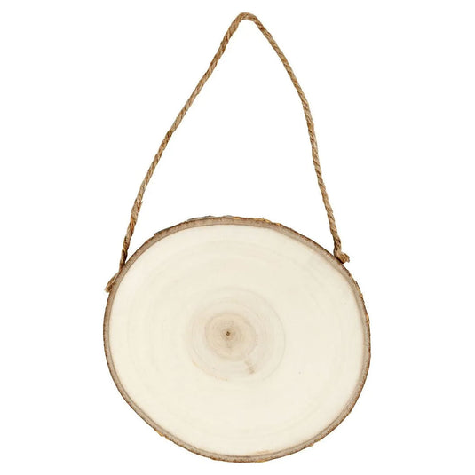 Creativ company deurschild hout, 12-14 cm