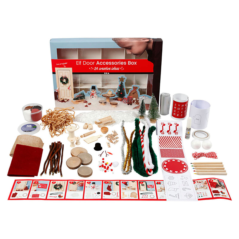 Load image into Gallery viewer, Creativ company kerstkabouter en accessoires set

