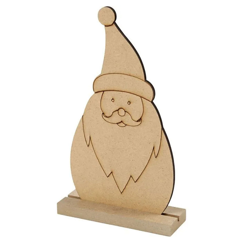 Load image into Gallery viewer, Creativ company houten kerstfiguur kerstman
