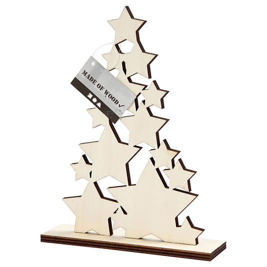 Creativ company http: www.cchobby.nl kerstboom-h-19-6-cm-d-4-cm-b-14-7-cm-1-stuk