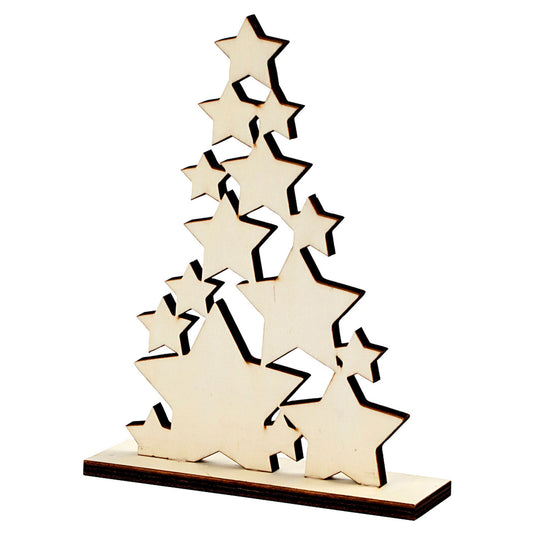 Creativ company http: www.cchobby.nl kerstboom-h-19-6-cm-d-4-cm-b-14-7-cm-1-stuk
