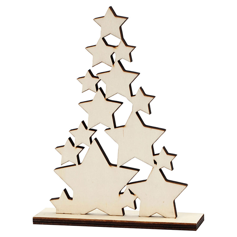 Load image into Gallery viewer, Creativ company http: www.cchobby.nl kerstboom-h-19-6-cm-d-4-cm-b-14-7-cm-1-stuk
