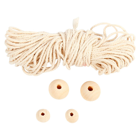 Creativ company mini creative kit macrame sneeuwvlok
