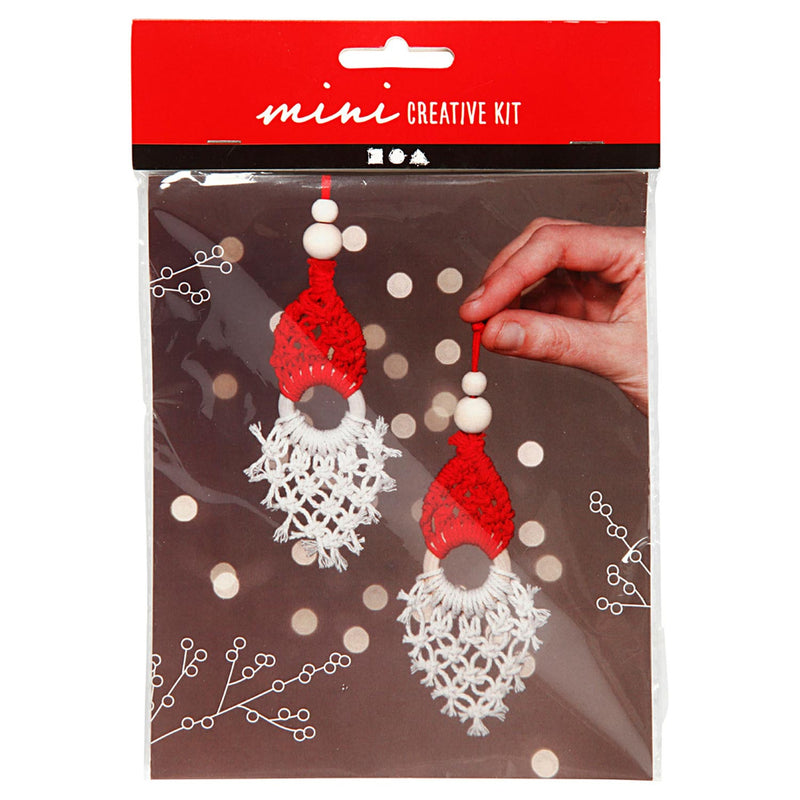 Load image into Gallery viewer, Creativ company mini creative kit hanger kerstkabouter
