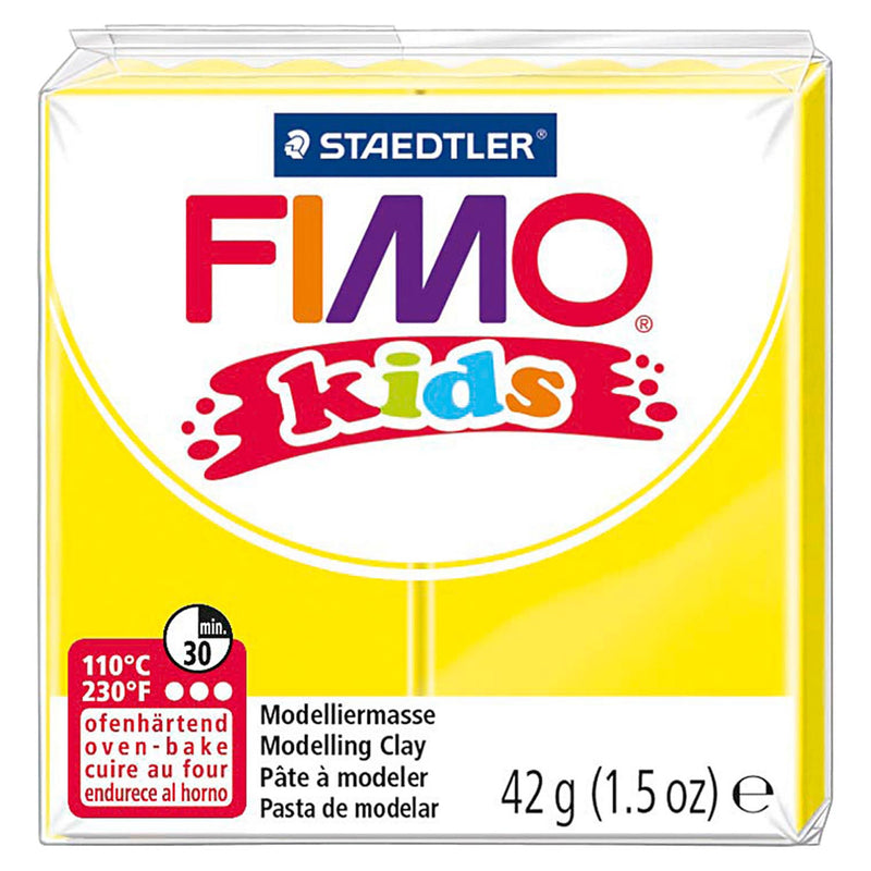 Load image into Gallery viewer, Fimo kids boetseerklei geel, 42gr
