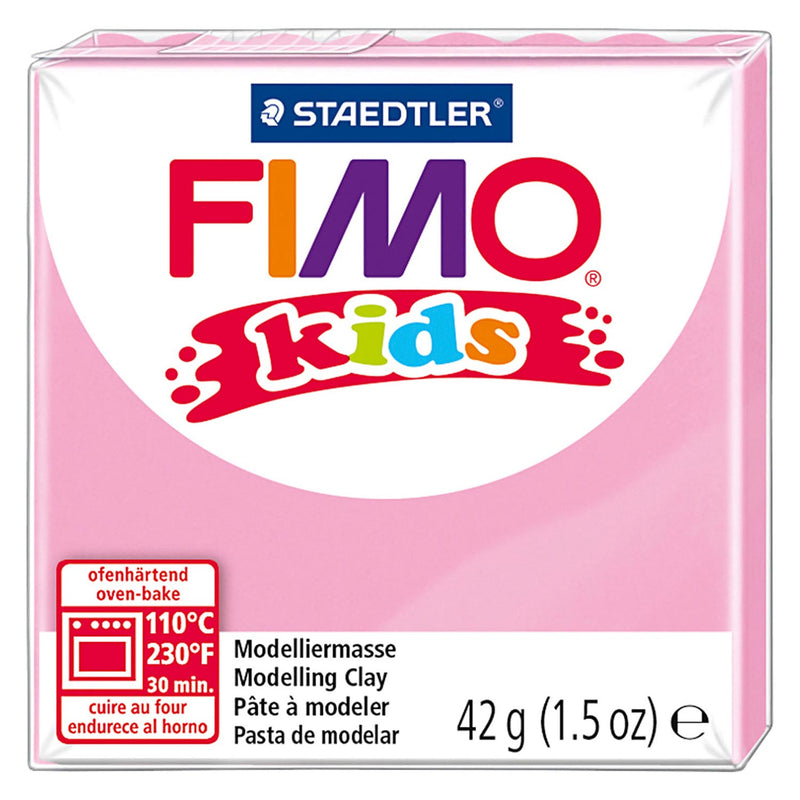 Load image into Gallery viewer, Fimo kids boetseerklei, roze, 42 gr
