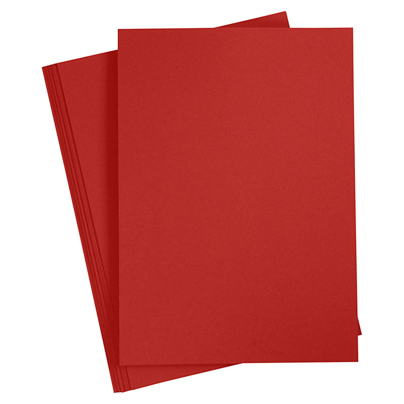 Load image into Gallery viewer, Creativ Company Gekleurd Karton Bordeaux A4, 20 vel
