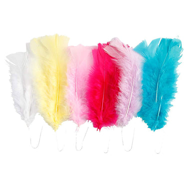 Creativ company veren in diverse kleuren 11-17cm, 18st.