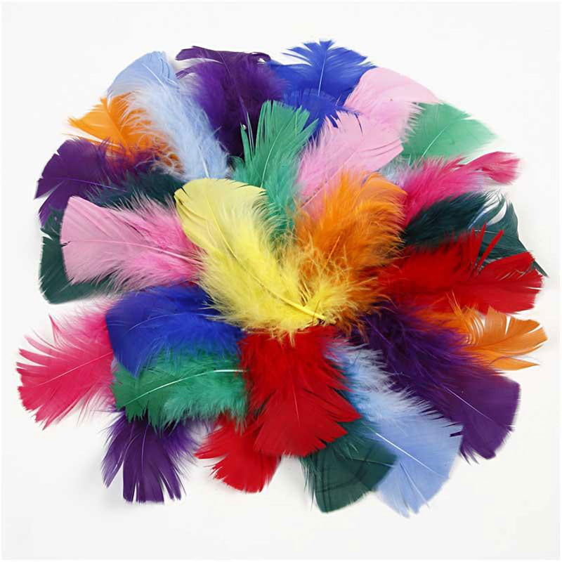 Load image into Gallery viewer, Creativ company veren in diverse kleuren 7-8cm, 50gr
