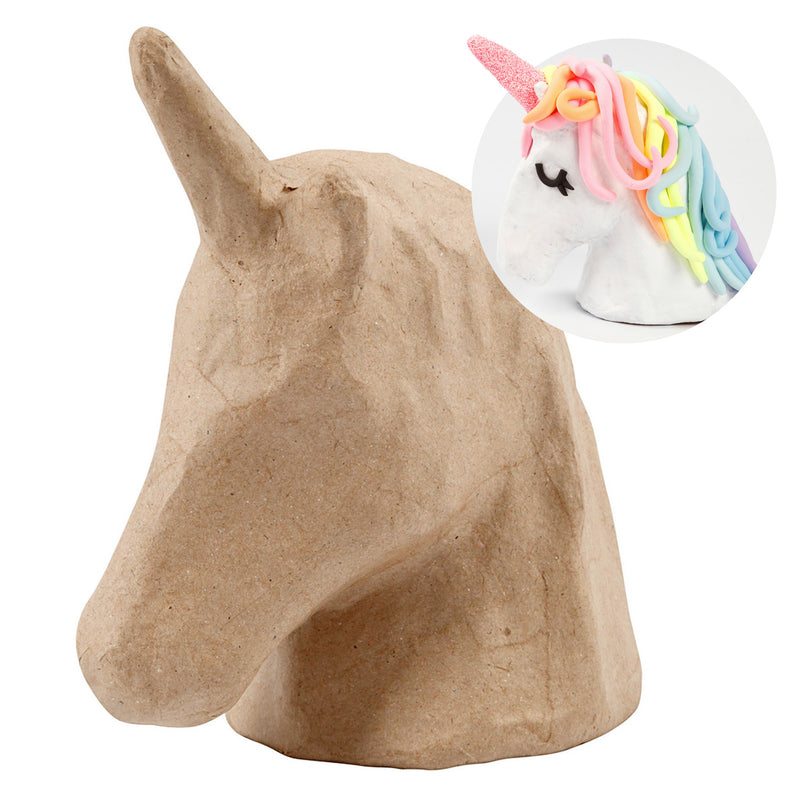 Load image into Gallery viewer, Creativ company eenhoorn hoofd papier-maché
