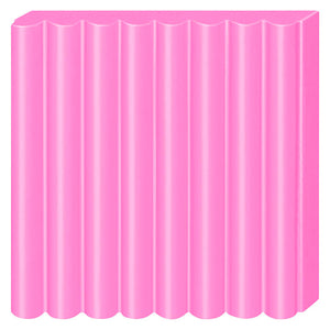 Fimo effect boetseerklei neon roze, 57gr
