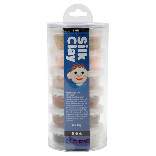 Creativ company https: www.cchobby.nl silk-clayr-skin-colours-6x14-gr-1-doos