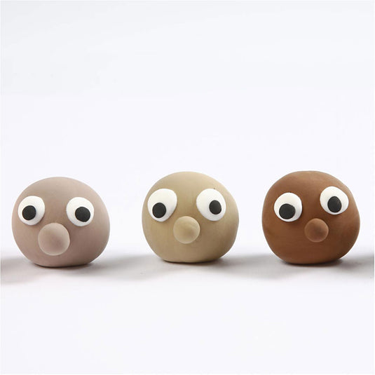 Silk clay , huidskleur, 6dlg.