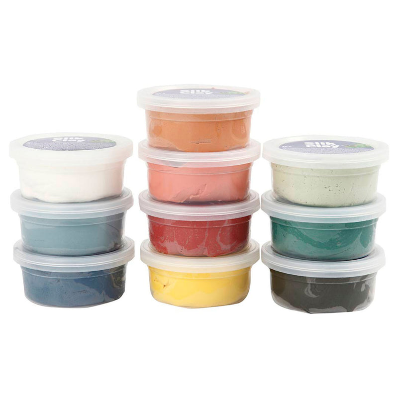 Load image into Gallery viewer, Creativ company silk clay, pastelkleuren, 10dlg.

