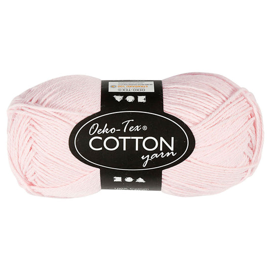 Creativ company katoengaren, dusty rose, 50gr, 170m