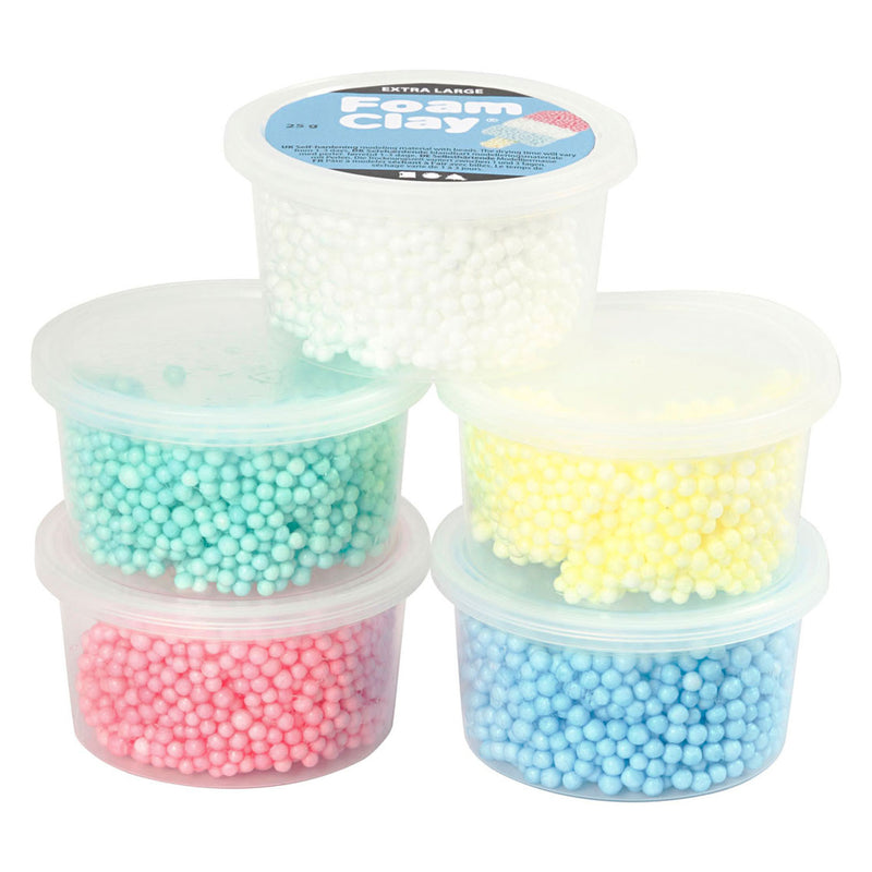 Load image into Gallery viewer, Creativ company foam clay extra large, 5 kleuren
