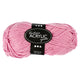 Creativ company acrylgaren, roze, 50gr, 80m