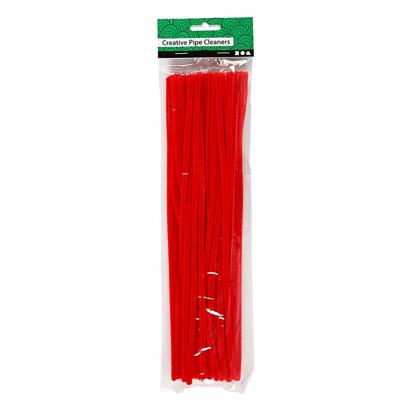 Load image into Gallery viewer, Creativ company chenille rood 30cm, 50st.
