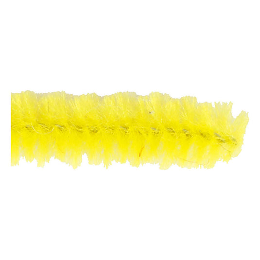 Creativ company chenille geel 30cm, 50st.