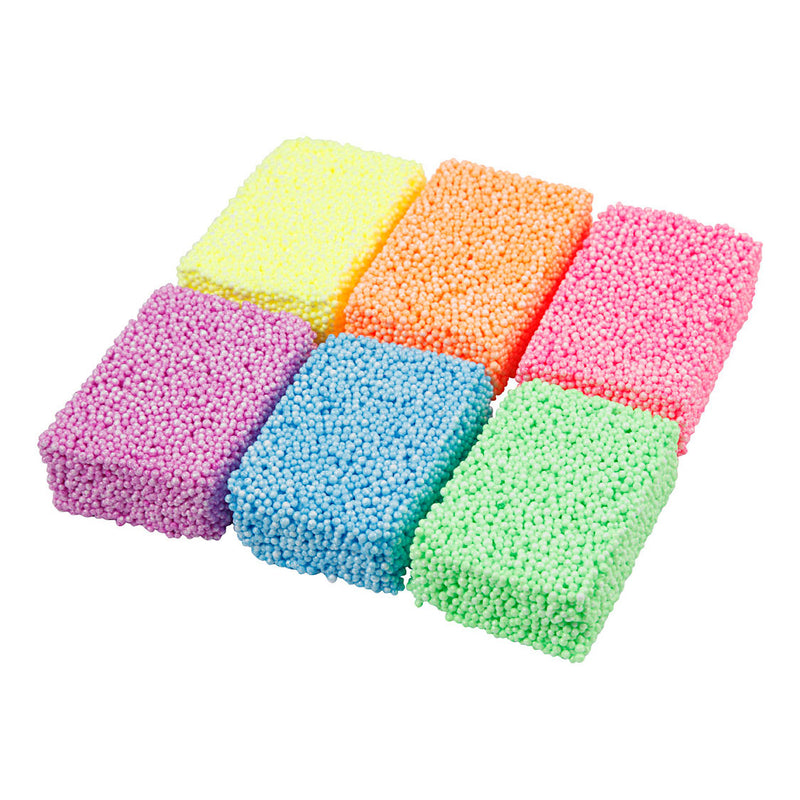 Load image into Gallery viewer, Creativ company soft foam clay neon kleuren, 6x10gr.
