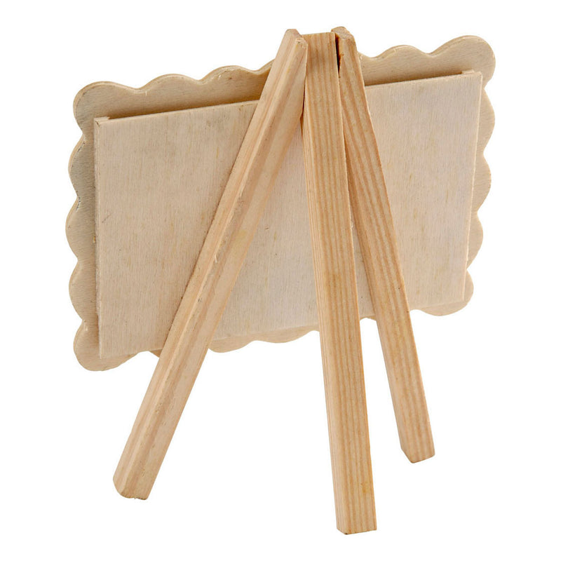 Load image into Gallery viewer, Creativ company houten fotolijst op ezel, 13,2x11,5cm
