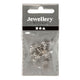 Creativ company http: www.cchobby.nl oorstekers-l-13-mm-verzilverd-10-stuk-1-doos
