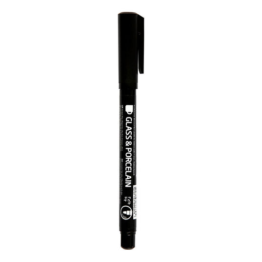 Creativ company https: www.cchobby.nl contourstift-voor-glas-en-porselein-lijndikte-1-3-mm-semi-dekkend-zwart-1-stuk