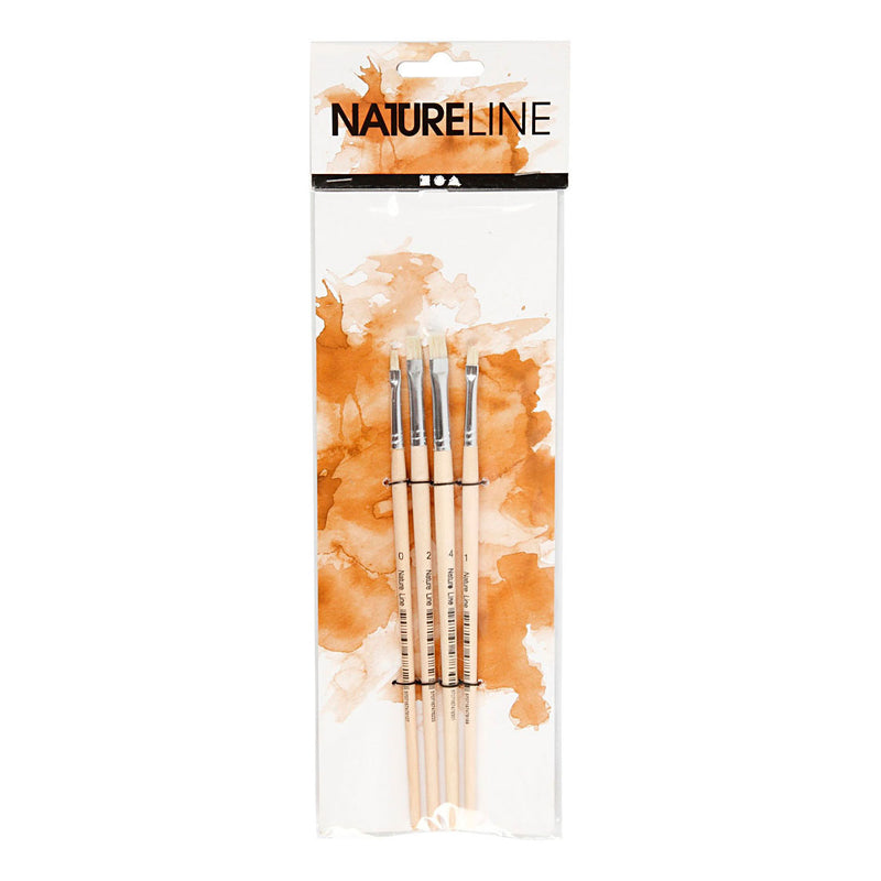 Afbeelding laden in galerijviewer, Creativ company nature line kwasten 00 1 2 4, 4st.
