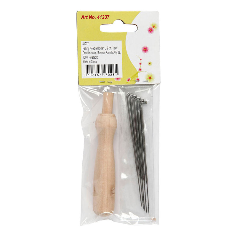 Afbeelding laden in galerijviewer, Creativ company http: www.cchobby.nl viltnaald-houder-l-9-cm-1-set
