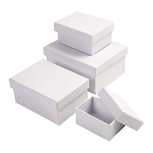 Creativ company https: www.cchobby.nl rechthoekige-dozen-afm-7-5x5x3-5-9-5x7x4-5-11-5x8-5x5-5-14x11x6-5-cm-wit-4-stuk-1-set