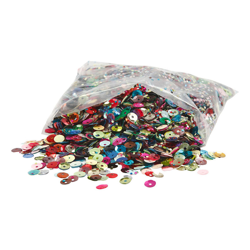 Load image into Gallery viewer, Creativ company https: www.cchobby.nl pailletten-rond-afm-6-mm-100-gr-1-doos
