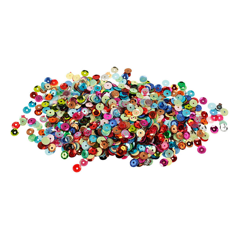 Load image into Gallery viewer, Creativ company https: www.cchobby.nl pailletten-rond-afm-6-mm-100-gr-1-doos
