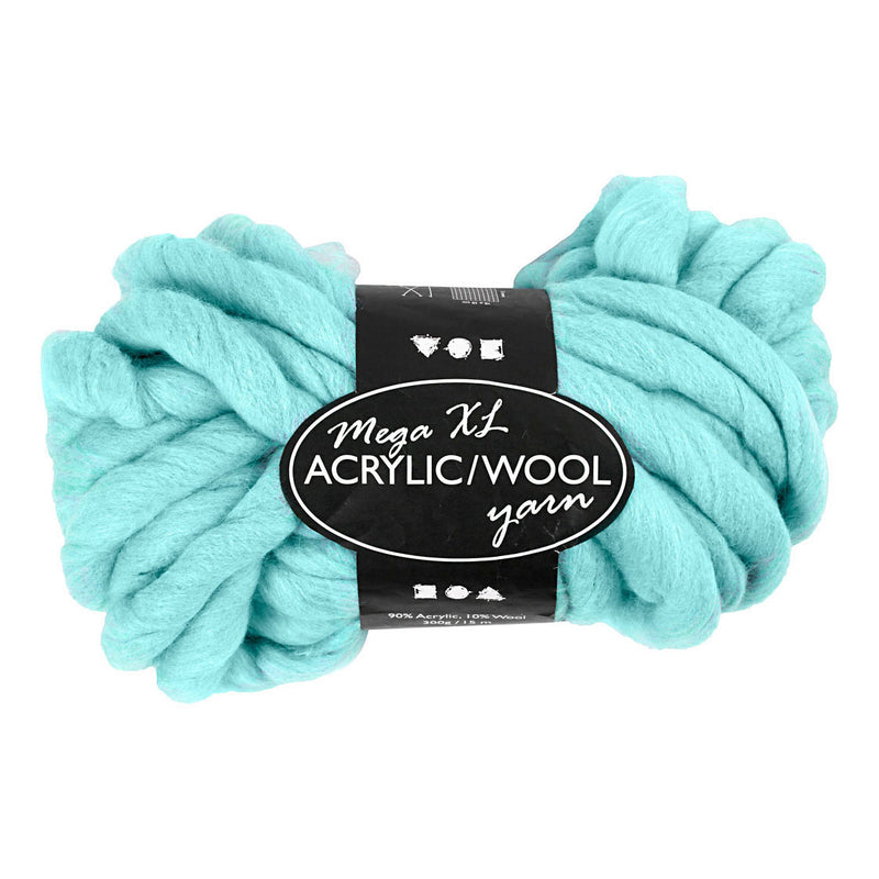 Load image into Gallery viewer, Creativ company xl garen van acvryl - turquoise, 15m

