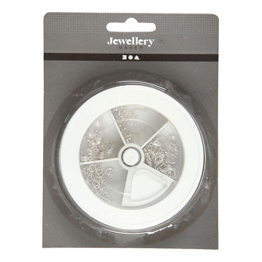 Creativ company sieraden starterset, verzilverd, 1 set
