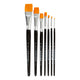 Creativ company gold line penselen plat, 7st.