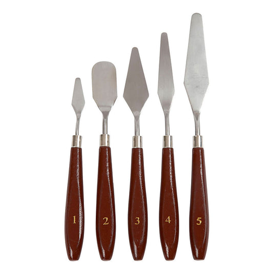 Creativ company http: www.cchobby.nl paletmessen-set-l-17-23-cm-b-1-5-2-5-cm-5-stuk-1-doos