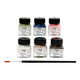 Creativ company glas- en porseleinverf kalk kleur, 6st.