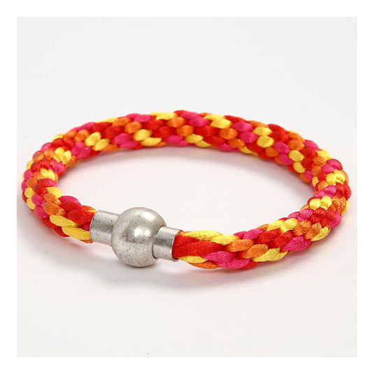 Creativ company kumihimo klassenset neon kleuren