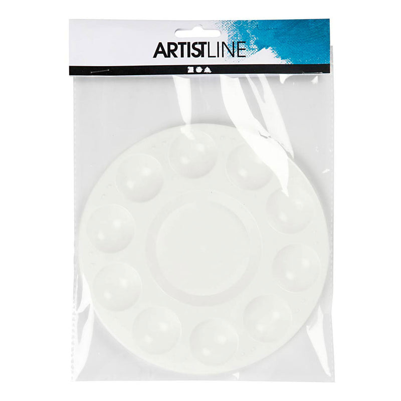 Load image into Gallery viewer, Creativ company verf palet wit, 17cm
