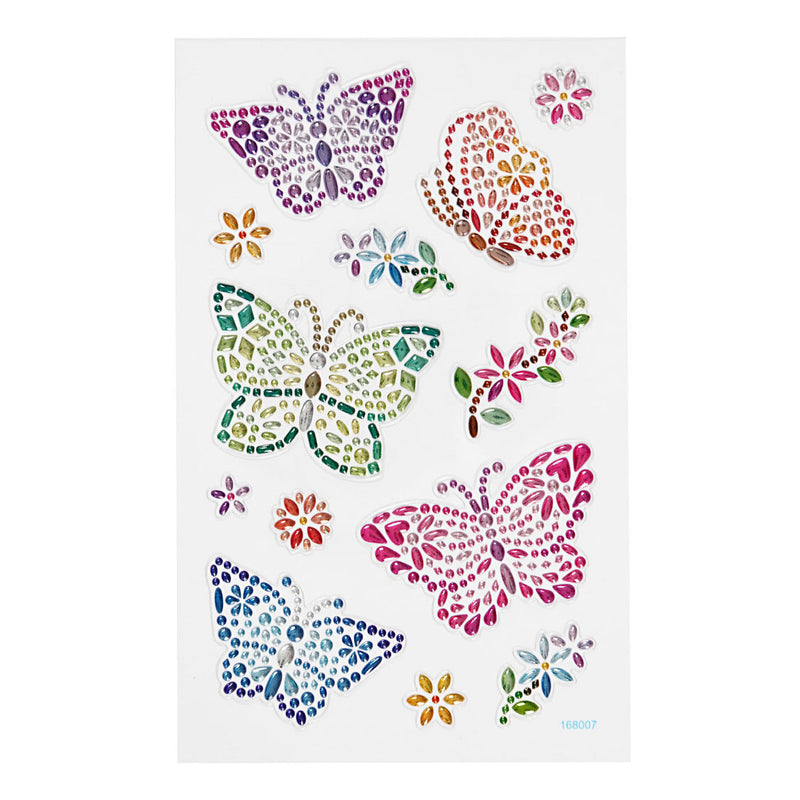 Load image into Gallery viewer, Creativ company diamant stickers vlinder, 1 vel
