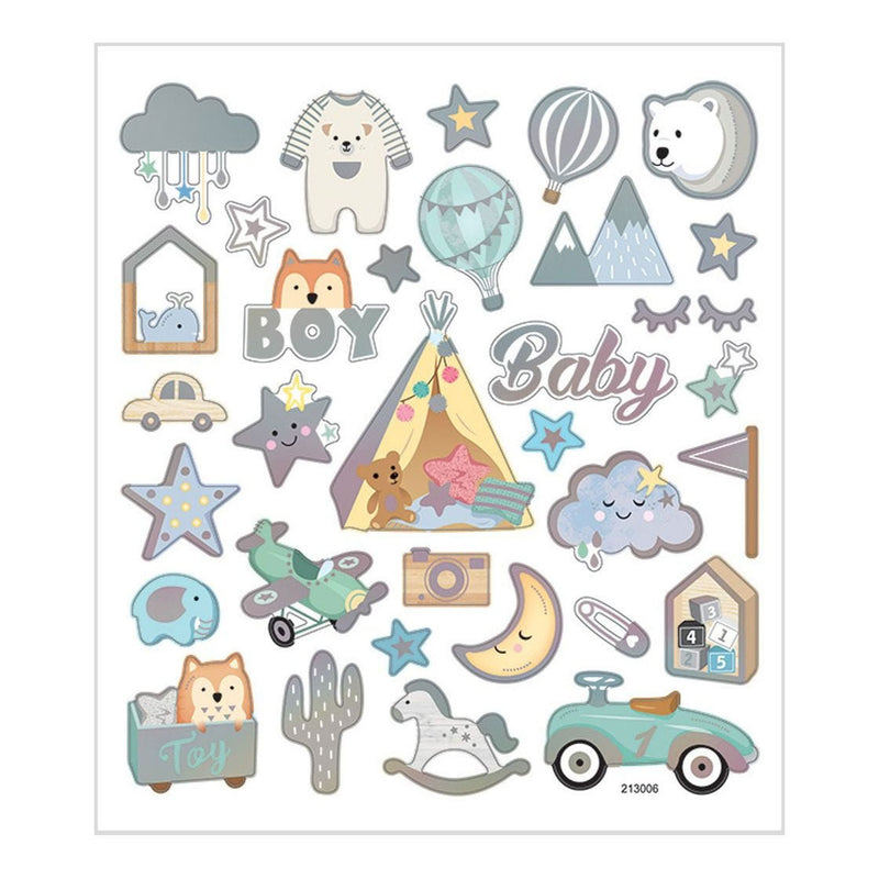 Load image into Gallery viewer, Creativ company stickers baby boy, 1 vel
