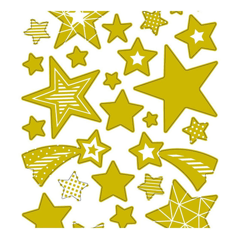 Load image into Gallery viewer, Creativ company stickers goud sterren, 1 vel
